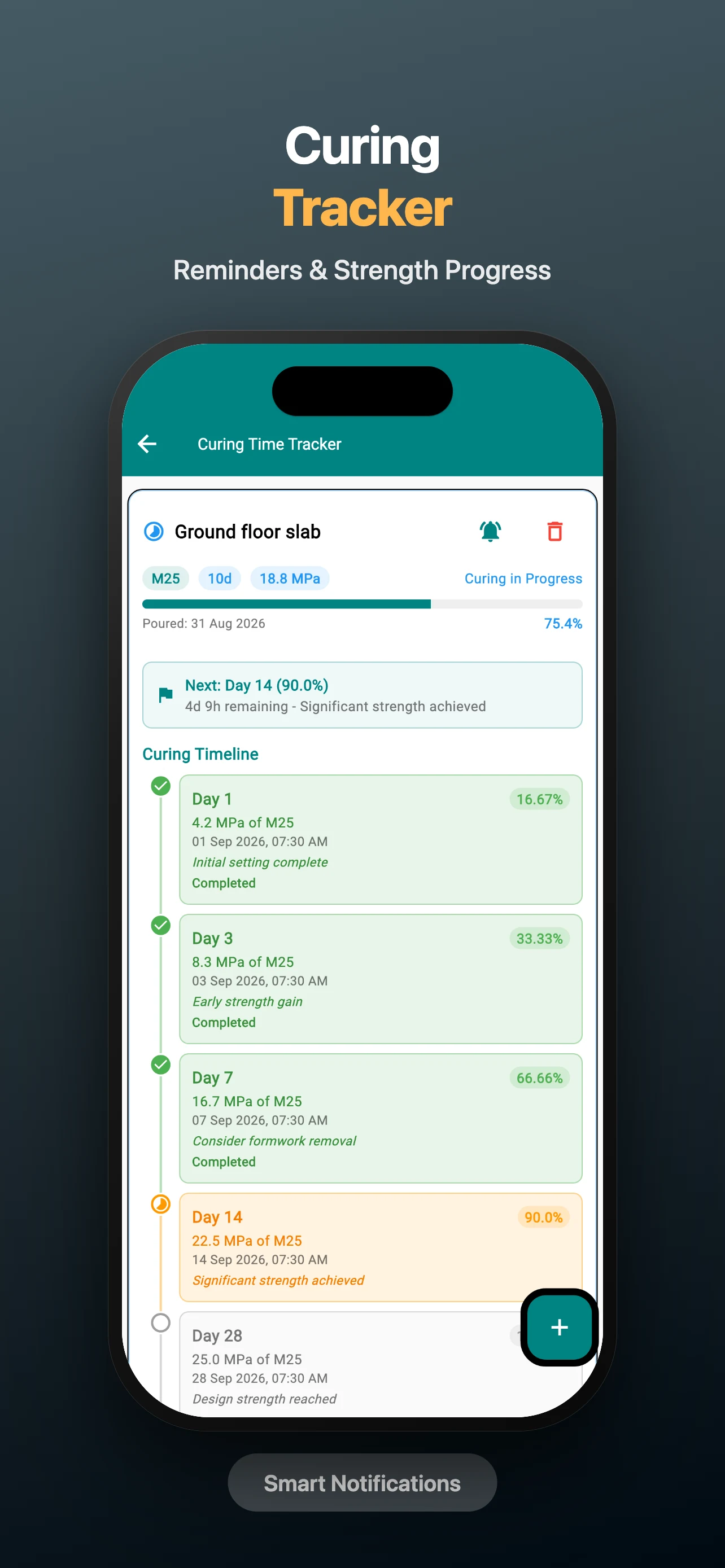 Concrete Calculator A1 PRO screenshot